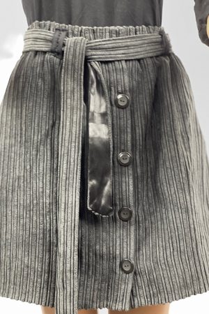 jupe velour
